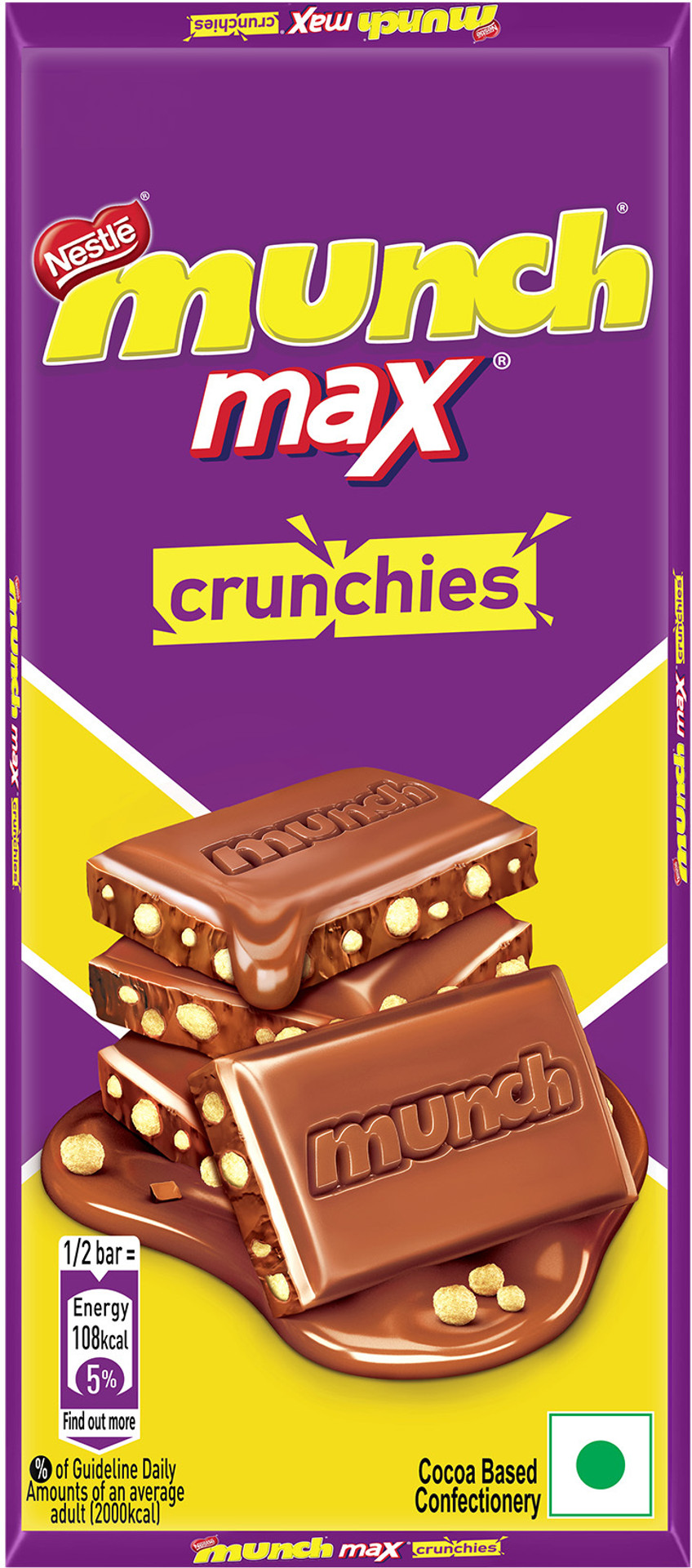 NESTLE MUNCH MAX CRUNCHIES Bars (45 g)