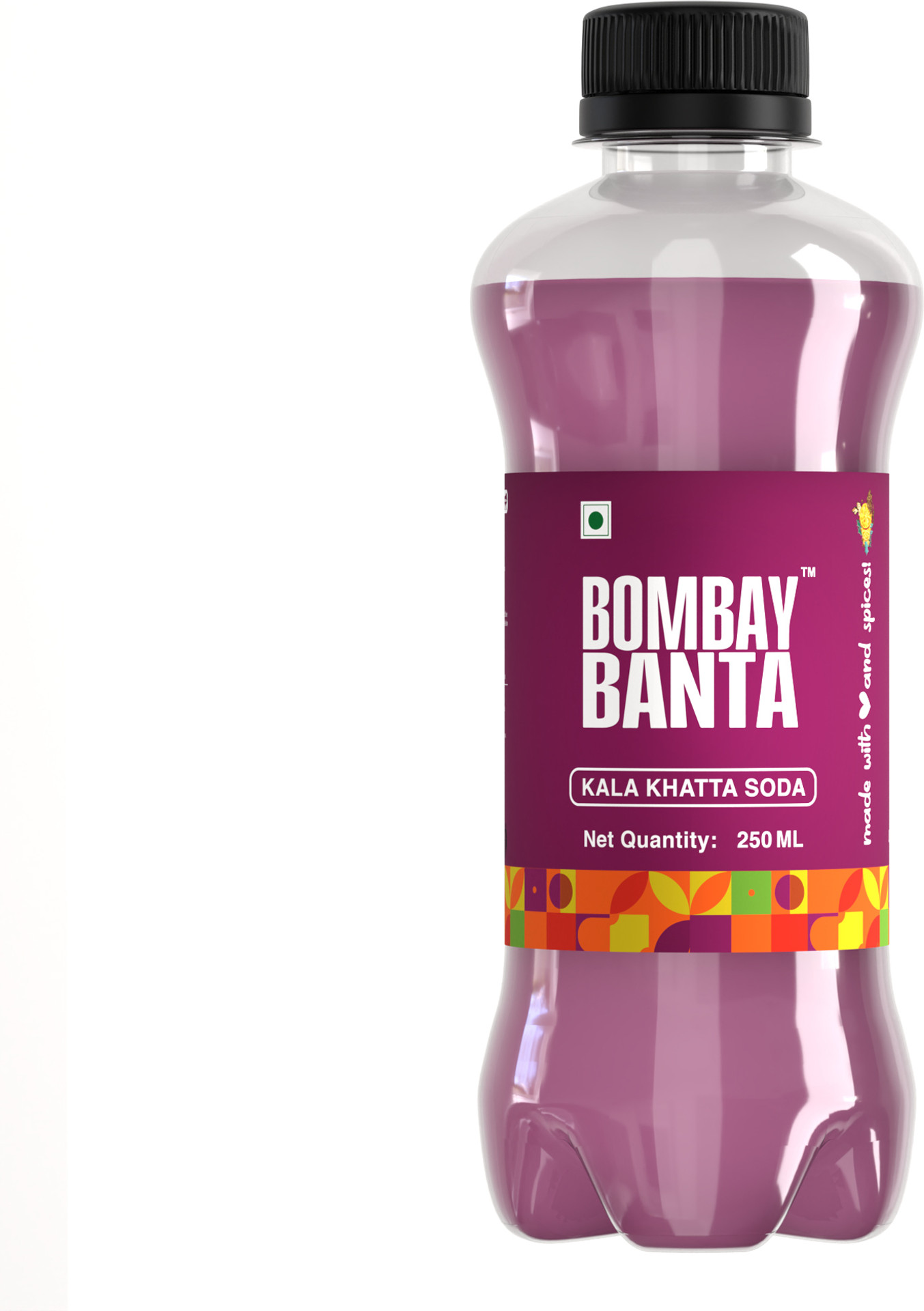 Bombay Banta Kala Khatta Soda Plastic Bottle (250 ml)