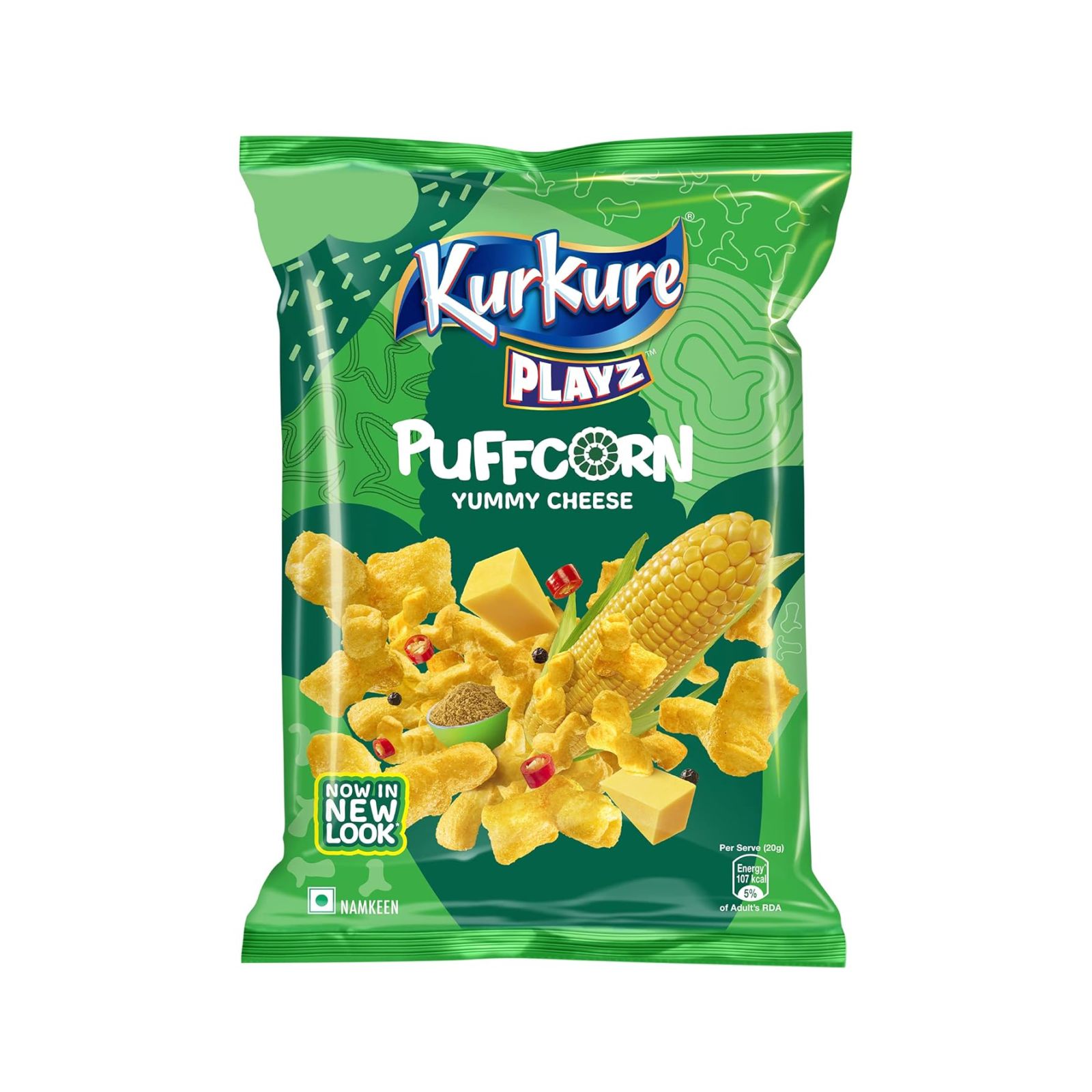 Kurkure Puffcorn Yummy Cheese Puffs 58g